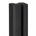 Berton©-sleufpaal Reest antraciet gecoat 11,5x11,5x246 cm eindmodel