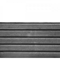 Berton©-motiefplaat smal antraciet H26xD3,5xL184 cm Deens rabat