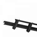 Flex Fence zwart gepoedercoat zelfbouwpakket lengte 166 cm