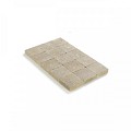 Kassei getrommeld 15x15x4 Zandgeel