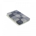 Kassei getrommeld 15x15x6 Grijs-Zwart