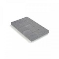 Kassei in-Line getrommeld 15x15x6 Muisgrijs