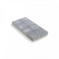 Kassei in-Line getrommeld 20x20x6 Muisgrijs