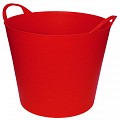 Kuip rood 14l flexibel