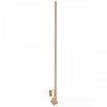 Onkruidborstel - Inclusief reserveborstel - Stalen haren - Houten steel - 140 cm