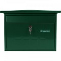 Brievenbus groen deco