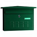 Brievenbus groen deco