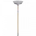 Bladhark - Kunststof - Essenhouten steel - 120 cm