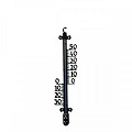 Buitenthermometer 65cm kunststof