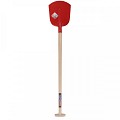 Schepbats - Maat 0 - Gehard staal - Essenhouten steel - 100 cm