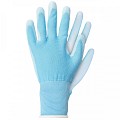 Werkhandschoenen - Polyester - Blauw - Maat L - Ultralicht