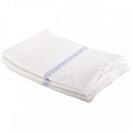 Dweil katoen 50x80cm wit 3 stuks
