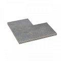 Blue Stone strook gezoet 40 cm breed hoekstuk 50/40x5 cm.