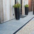 Aquadrain Corner Black Grating 65/100 mm