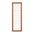 Bangkirai draadscherm 60x180 cm