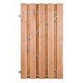 Douglas deur geschaafd 190x100 cm - stalen frame - universeel