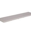 Kussen, bank z. leuning taupe