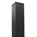 Aluminium paal "Modular" 68x68x1800mm (tbv scherm 970 hoog) [antraciet gepoedercoat] in folie bc