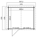 Blokhut Nina 275x275