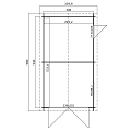 Garage Dillon 300x540 Platinum Grey-Wit