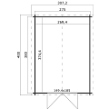 Blokhut Norah 275x380