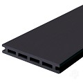 WPC-antraciet FSC decking clip 21x145x2250mm semi-ribbel/glad 4st/s