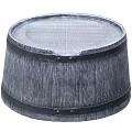 Voet voor Roto 140 liter ø 48-54 cm x h.25 cm grijs