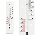Thermometer bin/bui wit 22 cm