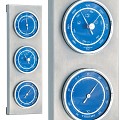 Weerstation buiten RVS blauw 3in1