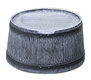 Voet voor Roto 120 liter ø 48-54 cm x h.25 cm grijs