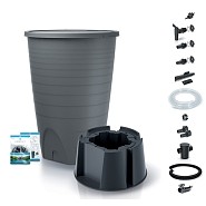 Peruno regenton Set voet+vul grijs *NIEUW*