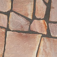 Rosso Bologna flagstones Extra 25-40 mm