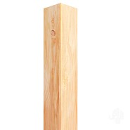 Douglas PEFC paal gezaagd zonder punt 100x100mm  - lengte: 300 cm