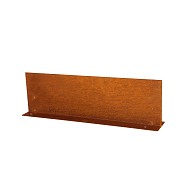 Kantopsluiting Double corten FLG