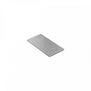 Koppelplaat 16.5 cm verzinkt