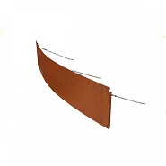 Borderpaneel Flex corten