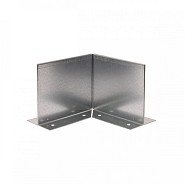 Inwendige hoek Double (flg) 16.5 cm verzinkt