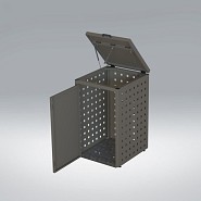 Kliko ombouw 240 Liter taupe met klep
