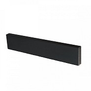 Uprofiel ongelijkzijdig opsluitband 6cm 220x4,6x19,6x6,4 cm Grafietzwart