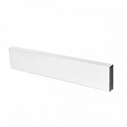 Uprofiel ongelijkzijdig opsluitband 6cm 300x4,6x19,6x6,4 cm Wit