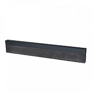 Uprofiel gelijkzijdig opsluitband 6cm 220x4,6x4,6x6,4 cm Antraciet
