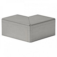 Hoekstuk voor U-profiel gelijkzijdig 6 cm Taupe