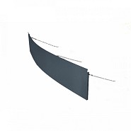 Borderpaneel flex 220x42 cm Antraciet