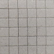Betonstraatsteen 8cm half grijs