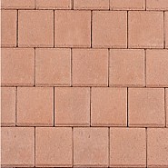 Betonstraatsteen 8cm half heide