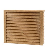 WOODY regenton 350 liter licht l.124 x b.40 x h.100 cm M