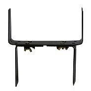 Beugels bloembak type H bruin 2st