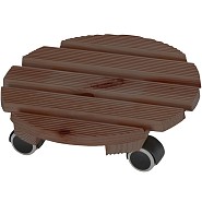 Lounge ø 30 cm donker gebeitst