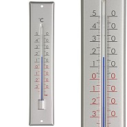 Thermometer aluminium, zilver 29,7 cm