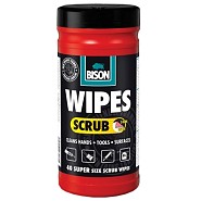 Magic Wipes scrub 40 st. pot